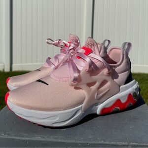 Nike Pink and White Women's Sneakers